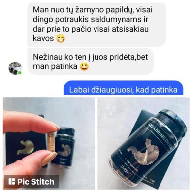 Maisto papildas "WELLBEING DETOX-3
