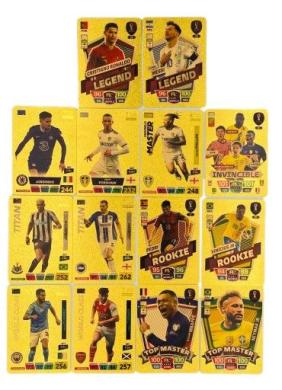 Futbolo kortelių rinkinys - World Football Stars, 50vnt.-1