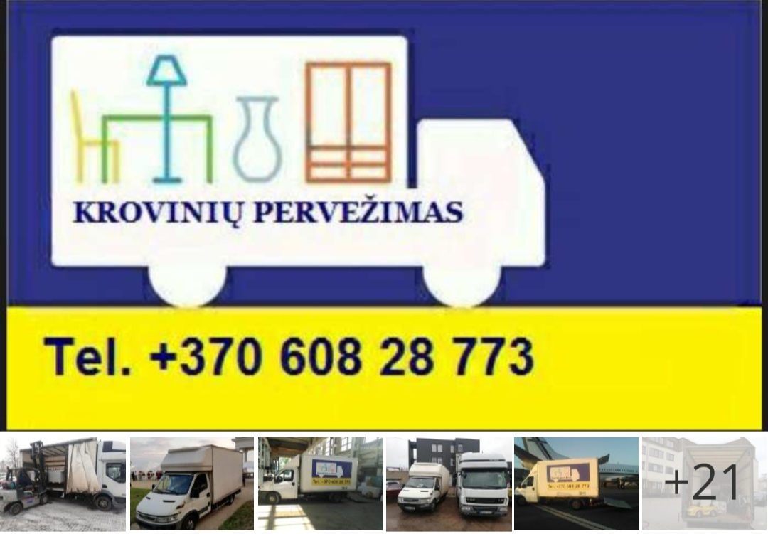 Krovinių Pervežimas/Perkraustymo Paslaugos/Pianinų gabenimas.-0