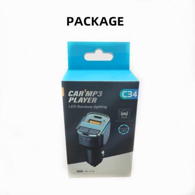 Bluetooth FM moduliatorius MP3 C33 ir C34-2