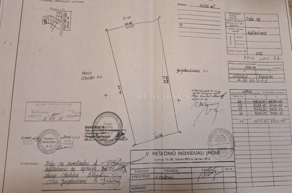 TRAKŲ R. SAV. AUKŠTADVARIO MIESTELYJE PARDUODAMAS 26.56 A NAMŲ VALDOS SKLYPAS.-0