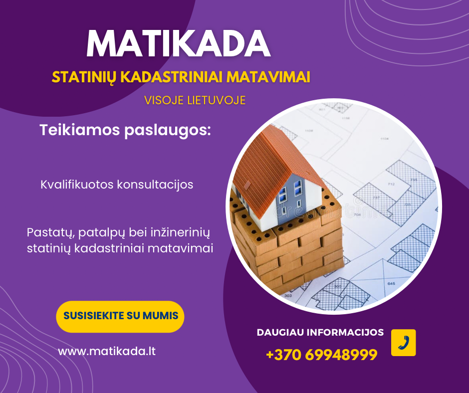 Matikada.lt - statinių kadastriniai matavimai - inventorizacija-0