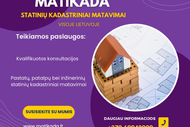Matikada.lt - statinių kadastriniai matavimai - inventorizacija-0