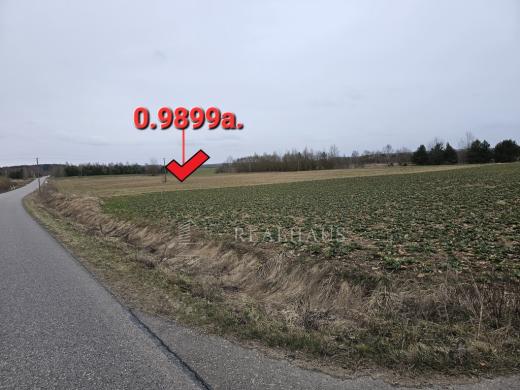 0,9899 ha žemės sklypas Vilniaus r. sav., Rudaminos sen., Katkų k.-2