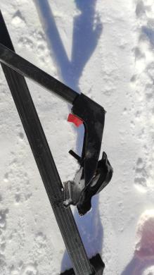 Universalūs stogo "ragų" geležiniai (ne aliuminis) skersiniai-1