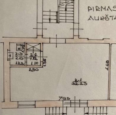 Išnuomojamos 36 kv.m. patalpos miesto centre, M.Mažvydo al., 1 aukšte-1