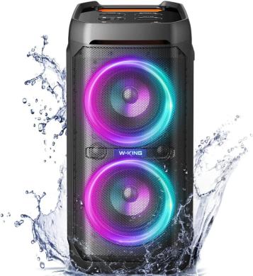 W-king nešiojamos Bluetooth kolonėlės-0
