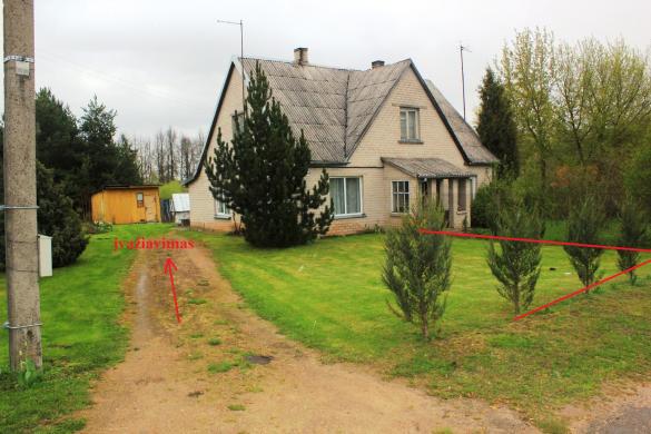 Namo dalis Miežiškių mstl.,Nevėžio g.40-5