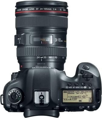 Canon EOS 5D Mark III 22,3 MP viso kadro CMOS skaitmeninis SLR fotoaparatas su EF 24-105 mm f4 L yra USM objektyvas juodas-2