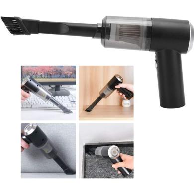 Rankinis belaidis, mini dulkių siurblys su Hepa filtru ir LED lempute-2