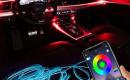 Automobilio LED RGB vidaus apšvietimas-2
