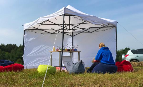 Prekybinės palapinės nuoma (3x3m)-1