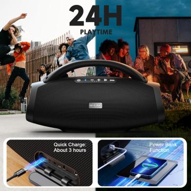 Nešiojama bevielė Bluetooth kolonėlė W-King X20-1