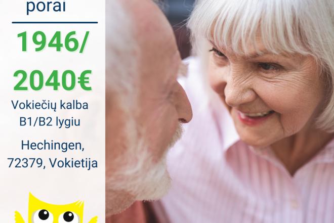 Slaugytojo asistentė porai senolių Vokietijoje-0