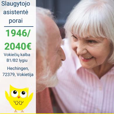 Slaugytojo asistentė porai senolių Vokietijoje-0