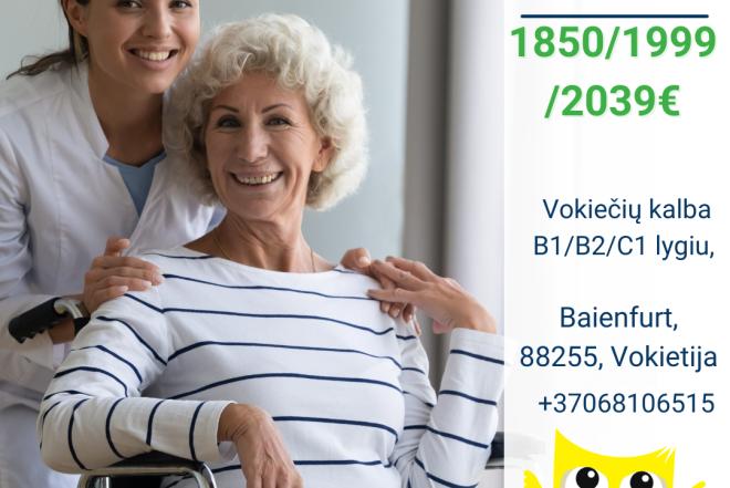 IEŠKOMA SLAUGYTOJO ASISTENTĖ VOKIETIJOJE-0