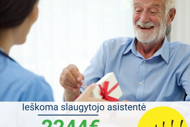 IEŠKOME SLAUGYTOJO ASISTENTĖS SU OLANDŲ AR ANGLŲ KALBOMIS!-0