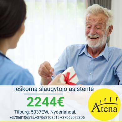 IEŠKOME SLAUGYTOJO ASISTENTĖS SU OLANDŲ AR ANGLŲ KALBOMIS!-0