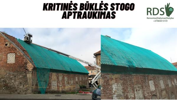 Stogo darbai, remontas, dengimas-5