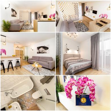 Apartamentai su šildomu baseinu ir free parkingu Palangos širdyje...-5