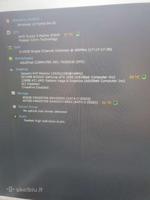 Nešiojamas žaidimų kompiuteris "Asus Tuf"-4