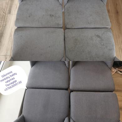+37063095130 Giluminis minkštų baldų valymas Tauragėje-4