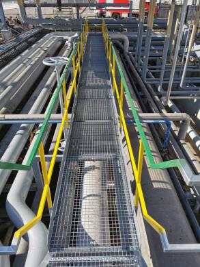 Metalinės aptarnavimo aikštelės ir tilteliai-5