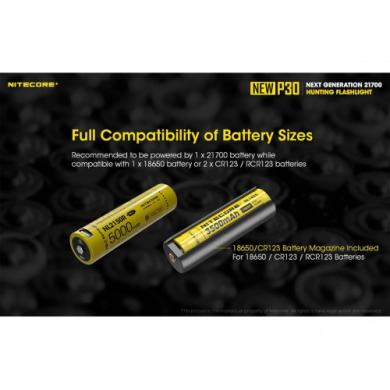 Nitecore NEW P30 Hunting kit žibintuvėlis, komplektas-4