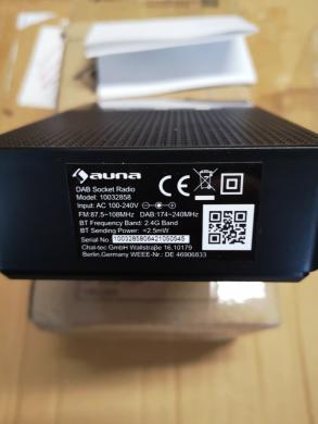 Nenaudota Auna "Digiplug" Dab radija su Bluetooth-4