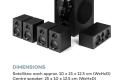 Erdvinio garso sistema su Bluetooth, Usb ir Sd-3