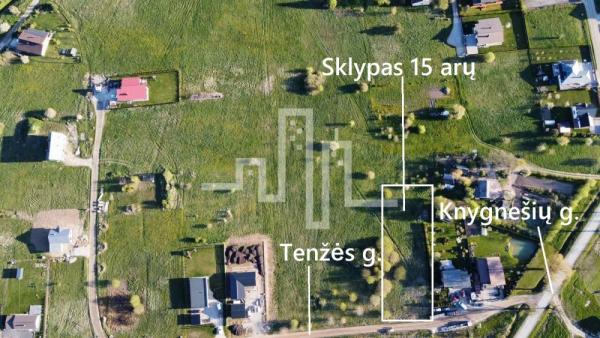 Parduodamas sklypas Tenžės g. 15 arų, Kretinga, iki miesto centro ~ 4km-4