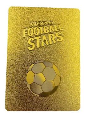 Futbolo kortelių rinkinys - World Football Stars, 50vnt.-2