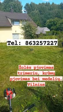 Žolės šienavimas Vilniuje ir aplinkui-1