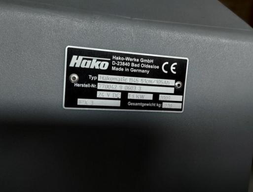 HAKO grindų plovimo mašina-3