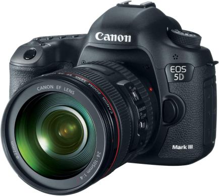 Canon EOS 5D Mark III 22,3 MP viso kadro CMOS skaitmeninis SLR fotoaparatas su EF 24-105 mm f4 L yra USM objektyvas juodas-3