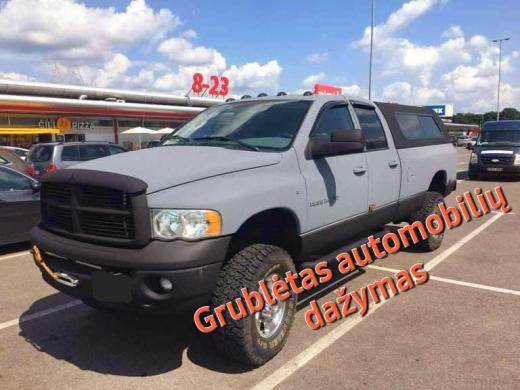 Grublėtas automobilių dažymas-2