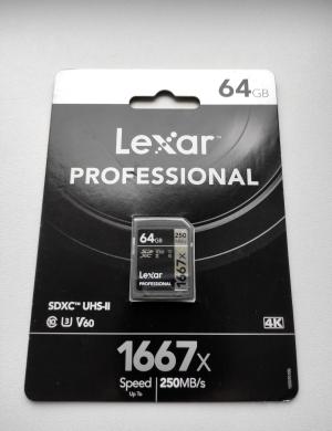 Lexar Professional atminties kortelė SDXC 64GB-1