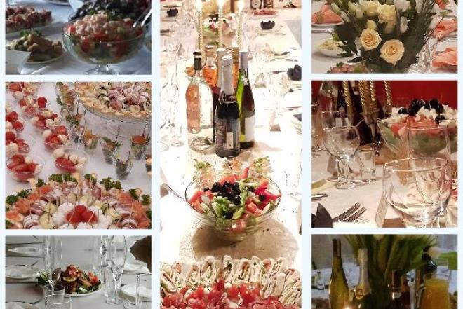 Maistas vestuvėms, gimtadieniui, krikštynom. Šventinis stalas-0