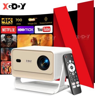 XGODY N6 PRO 4K TV-PROJEKTORIUS+VIRŠ 2000 GOOGLE TV KANALŲ NEMOKAMAI!-0