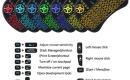 MINI KLAVIATŪRA SU RGB APŠVIETIMU+JUTIKLINIU KILIMĖLIU+PELĖ.-4