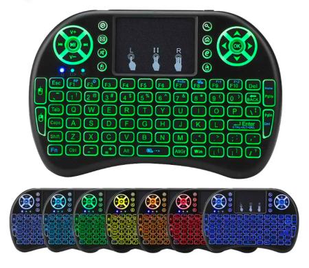 MINI KLAVIATŪRA SU RGB APŠVIETIMU+JUTIKLINIU KILIMĖLIU+PELĖ.-2