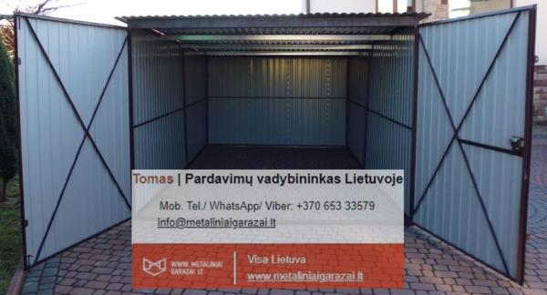 Nauji - kokybiški metaliniai garažai, visa Lietuva.-5