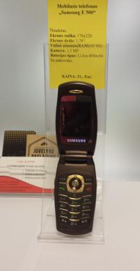 Mobilusis telefonas " Samsung E500"-4