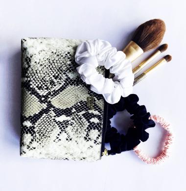 100% Mulberry šilko plaukų gumelės-7