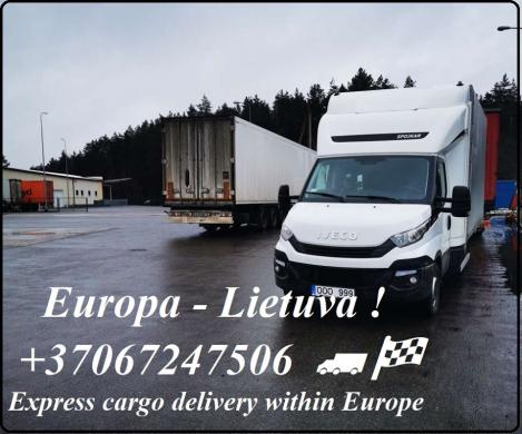 Lietuva - Europa - Lietuva laisvi tentiniai mikroautobusai +37067247506 EKSPRES KROVINIU PERVEZIMAI +37067247506 Ekspres pervežimai +37067247506 Baldų pervežimai LIETUVA/EUROPA/LIETUVA +37067247506 PERKRAUSTYMAI LIETUVA/EUROPA/LIETUVA +37067247506 Ekspres-7