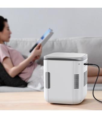 Mini šaldytuvas Baseus Igloo su šildymo funkcija, 6L, 230V (balta)-5