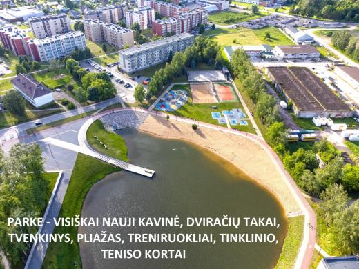 2k. butas parke prie Nemuno Prienuose. 30 km nuo Kauno.-5