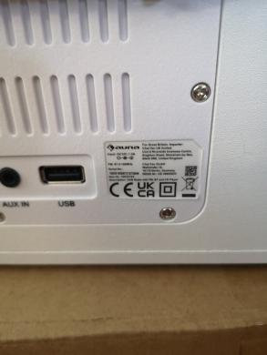 Auna CD grotuvas su Fm, Aux, Bluetooth, Usb-3
