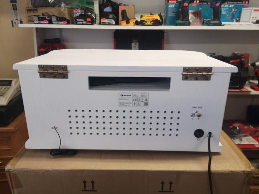 Auna retro patefonas su CD, Usb, Bluetooth-5