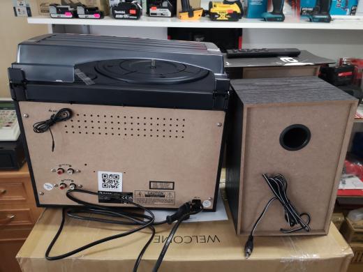 Patefonas su CD, Bluetooth, Usb, Sd, Fm-5